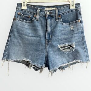 Levi's 501 Original Fit High Rise Jean Shorts
